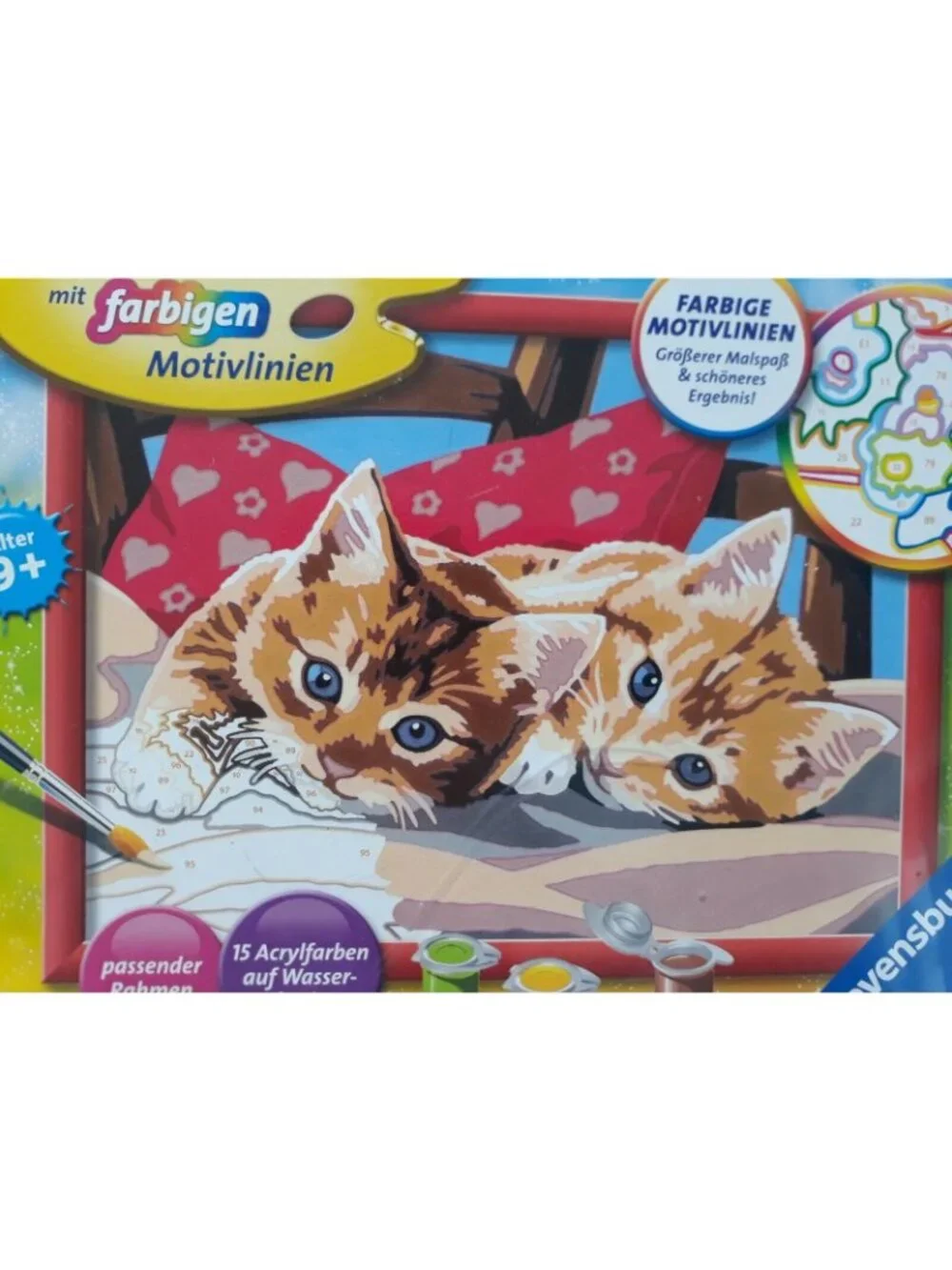 Ravensburger Malen Nach Zahlen Kätzchen Paint by number Kittens
